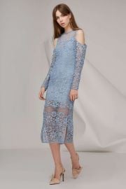 Keepsake Reach Out Long Sleeve Midi Dress at Fashion Bunker